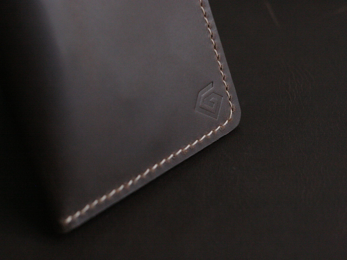 Men's Leather Long Wallet Cedar Brown GRIP LEATHER GOODS