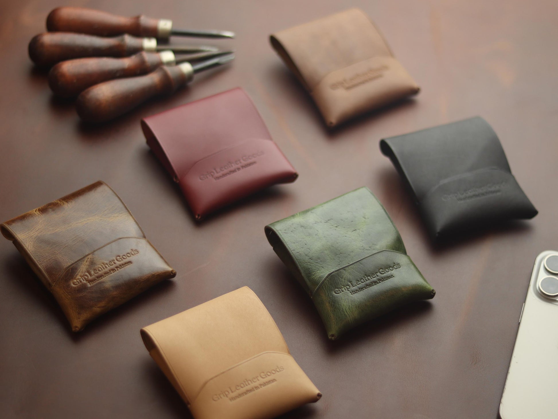 Trevon - GREEN GRIP LEATHER GOODS