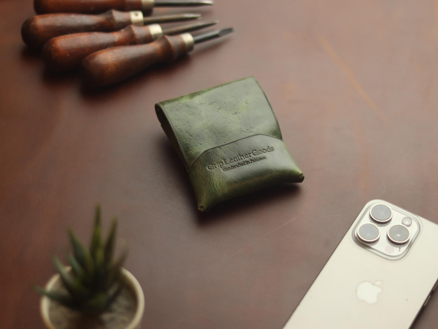 Trevon - GREEN GRIP LEATHER GOODS