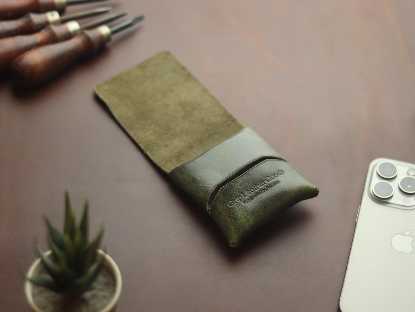 Trevon - GREEN GRIP LEATHER GOODS