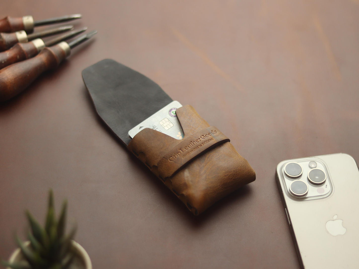 PREMIUM SEAMLESS BRUNETTE BROWN grip