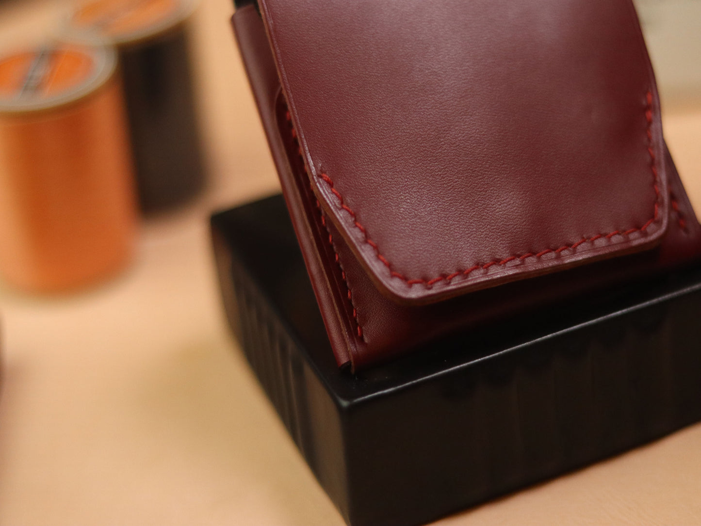 CARVES MINI SMART WALLET CRIMSOM RED & BLACK