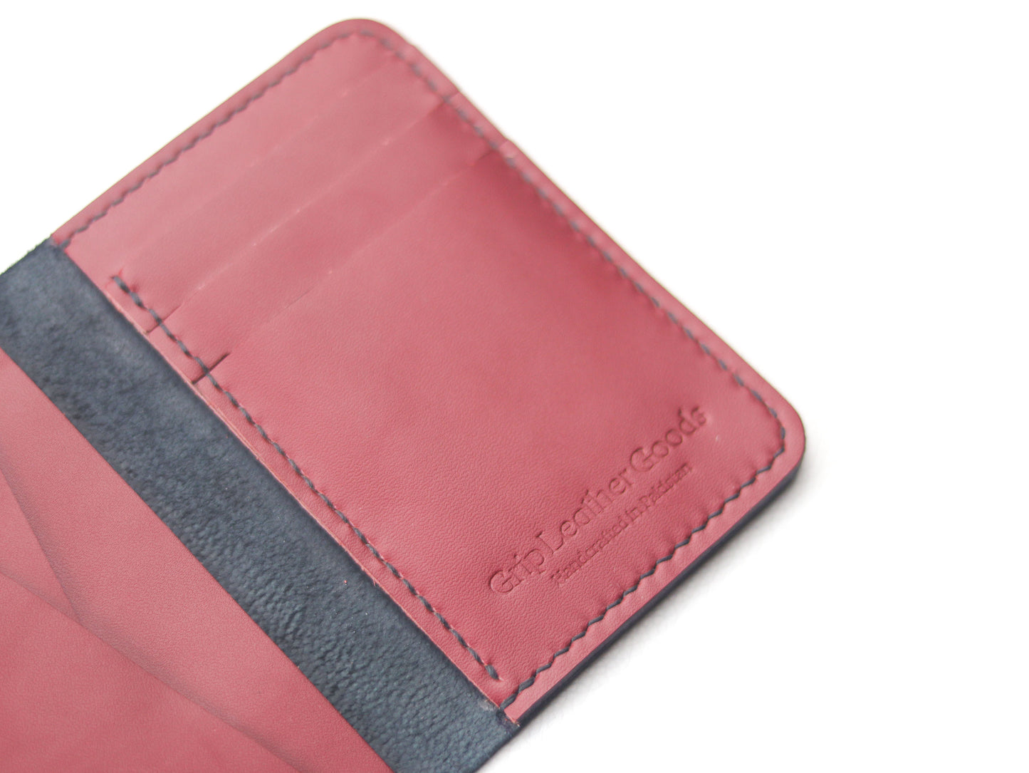 BI-FOLD SNAP WALLET CRIMSON RED AND BLACK