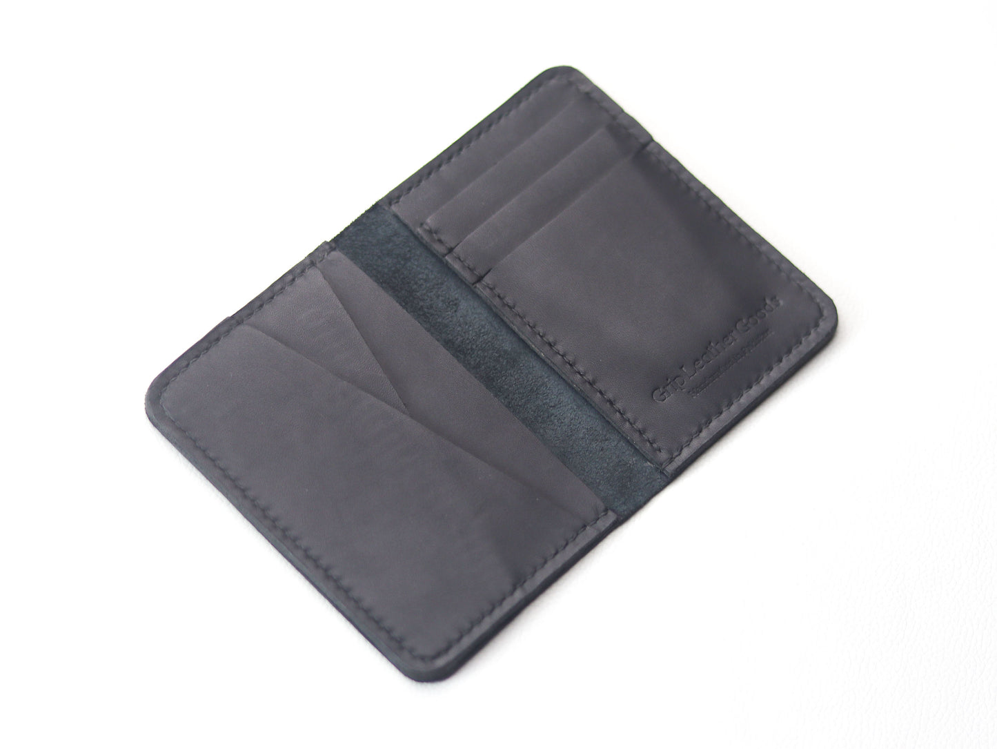 BI-FOLD SNAP WALLET DEEP PURPLE AND BLACK