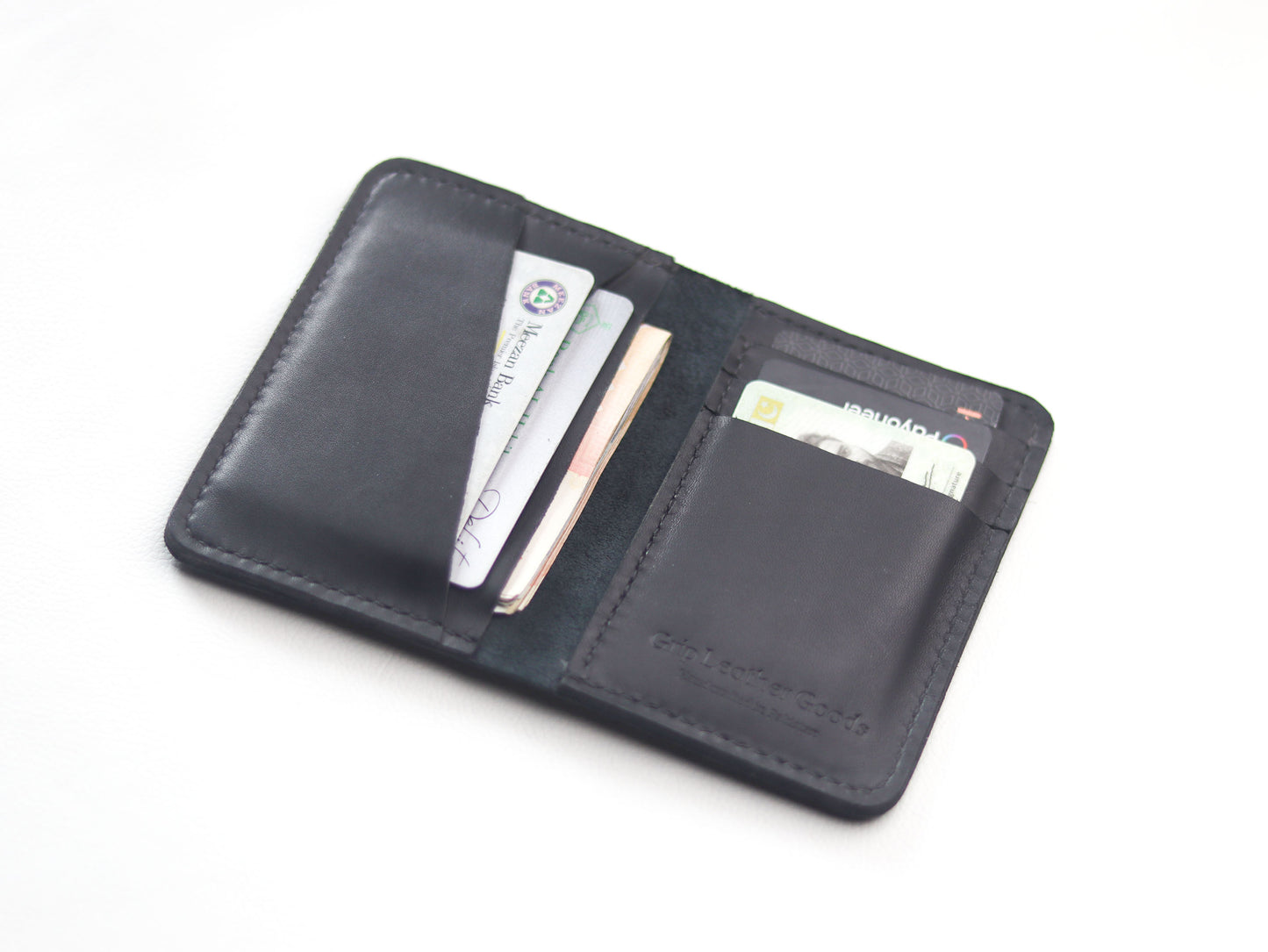 BI-FOLD SNAP WALLET FULL BLACK
