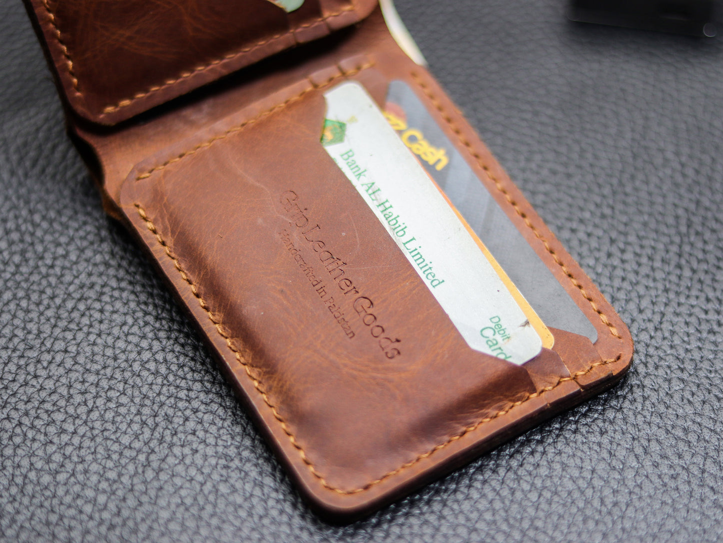 URBAN LEATHER WALLET TAWNNY BROWN
