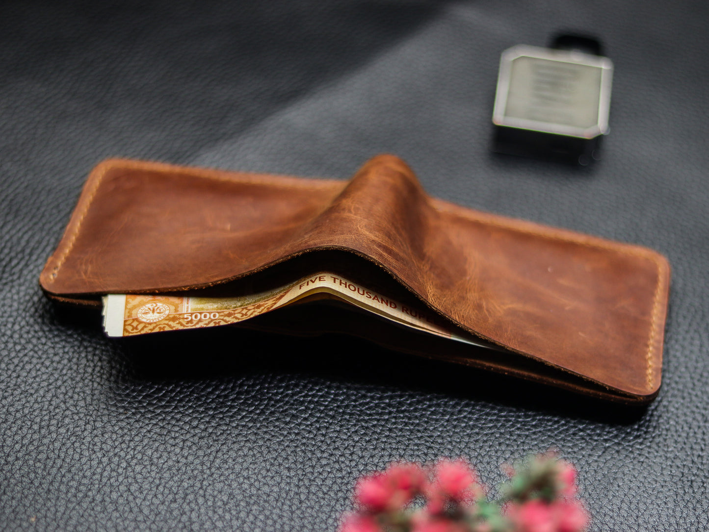 URBAN LEATHER WALLET TAWNNY BROWN