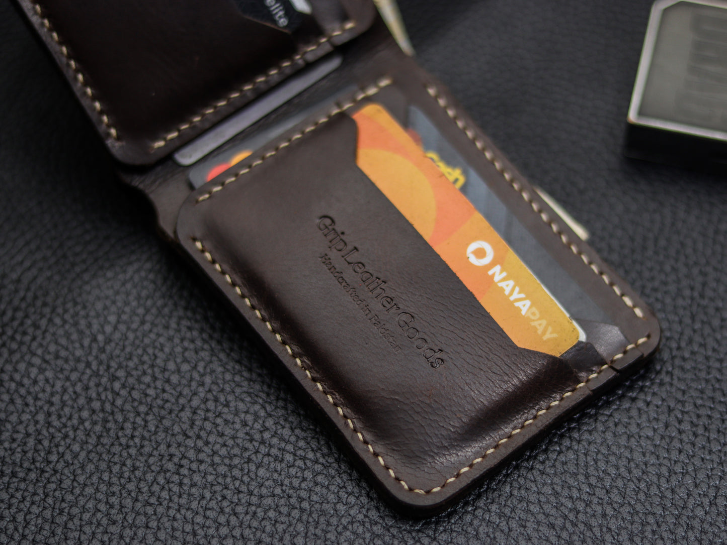 URBAN LEATHER WALLET ESPRESSO BROWN