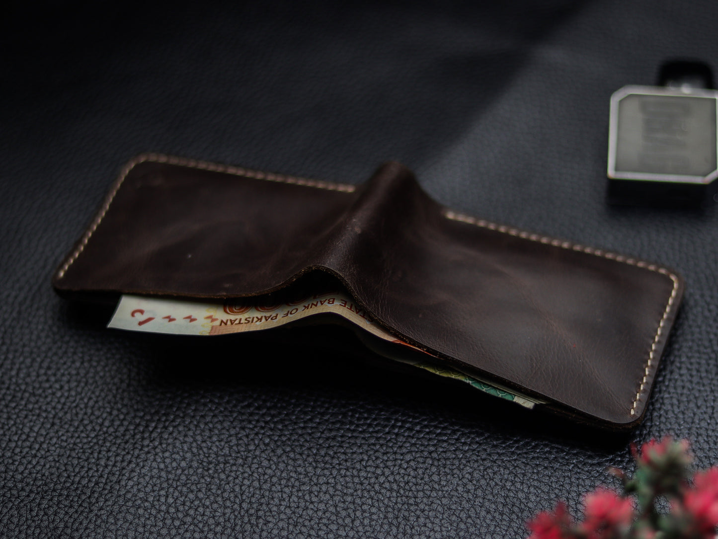 URBAN LEATHER WALLET ESPRESSO BROWN