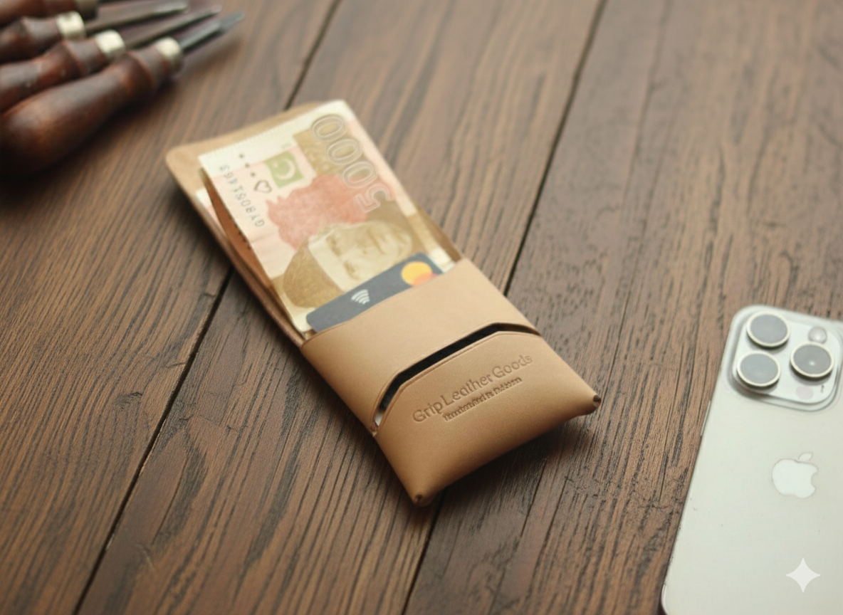 TREVON - SOFT WARM WHITE GRIP LEATHER GOODS